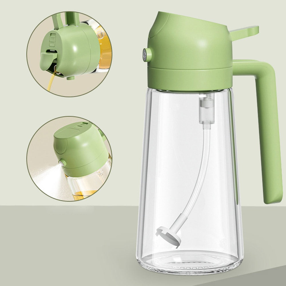 2-in-1 Oil Spray Bottle & Dispenser | 470ml