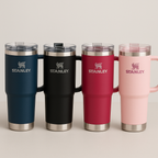 Stanley 40 Oz (1200ML) Stainless Steel Vacuum Insulated Tumbler with Straw – Leak-Proof Quencher Cup for Hot &amp; Cold Beverages, Travel Mug, Gym Water Bottle, Coffee Thermos -Random Colors | Stanley | (With Box)