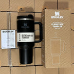 Stanley 40 Oz (1200ML) Stainless Steel Vacuum Insulated Tumbler with Straw – Leak-Proof Quencher Cup for Hot &amp; Cold Beverages, Travel Mug, Gym Water Bottle, Coffee Thermos -Random Colors | Stanley | (With Box)