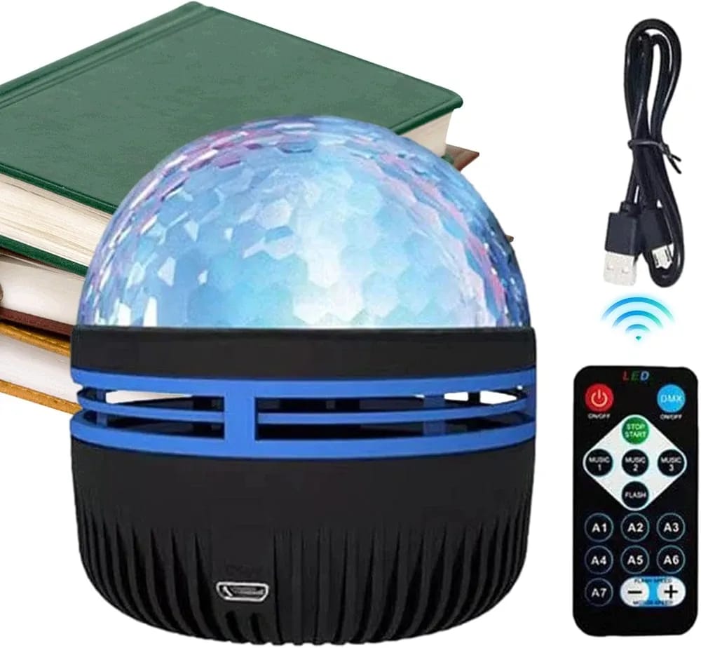 Colorful Starry Sky Galaxy Projector & Bluetooth Music Player